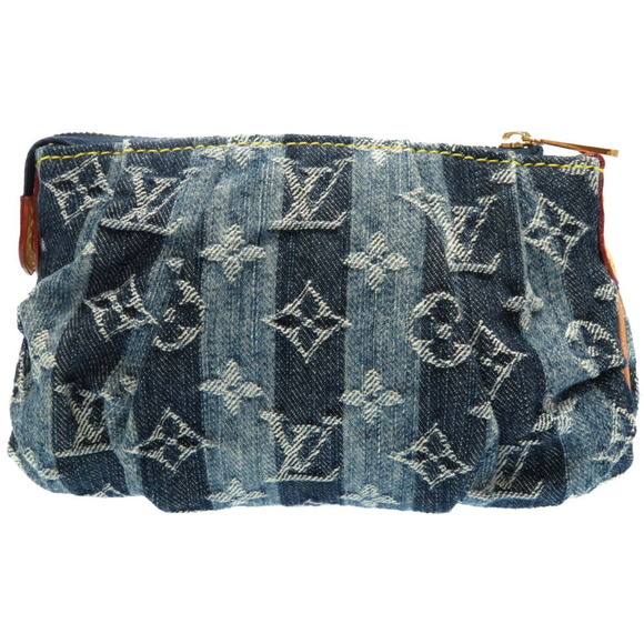 Louis Vuitton Truthrayer Mini Pouch Denim Monogram Bag - Picture 1 of 6